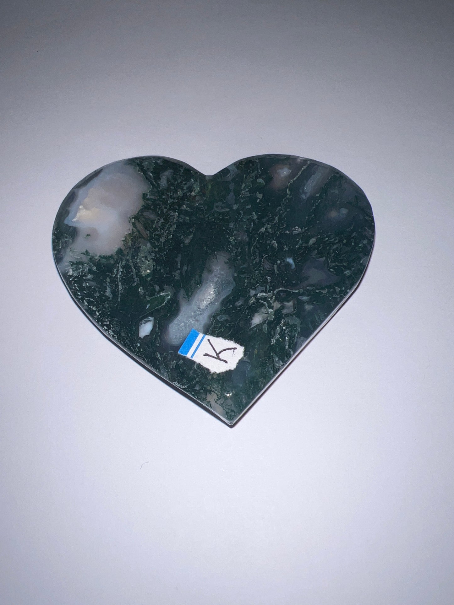 Moss Agate & Ocean Jasper Hearts
