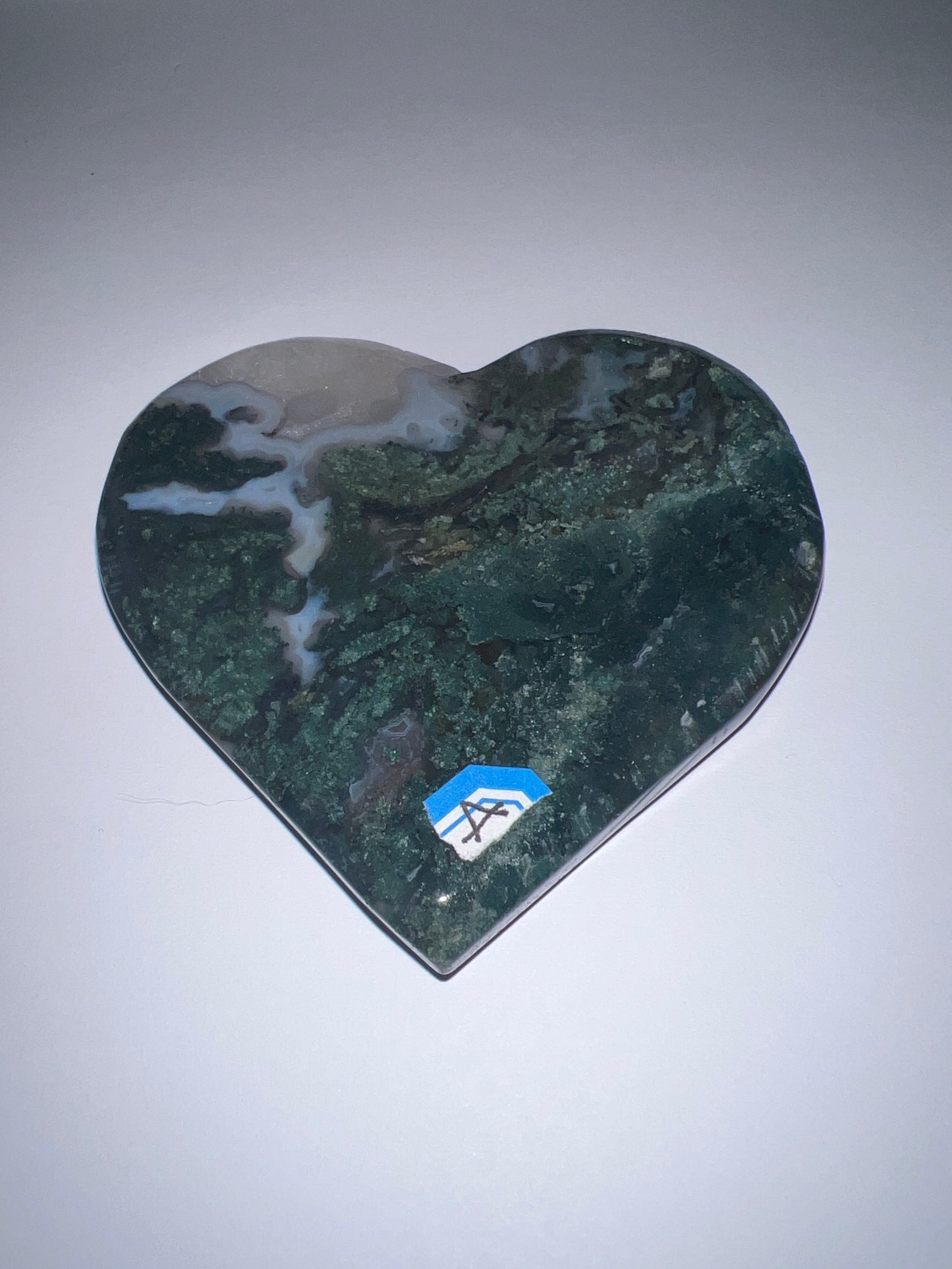 Moss Agate & Ocean Jasper Hearts