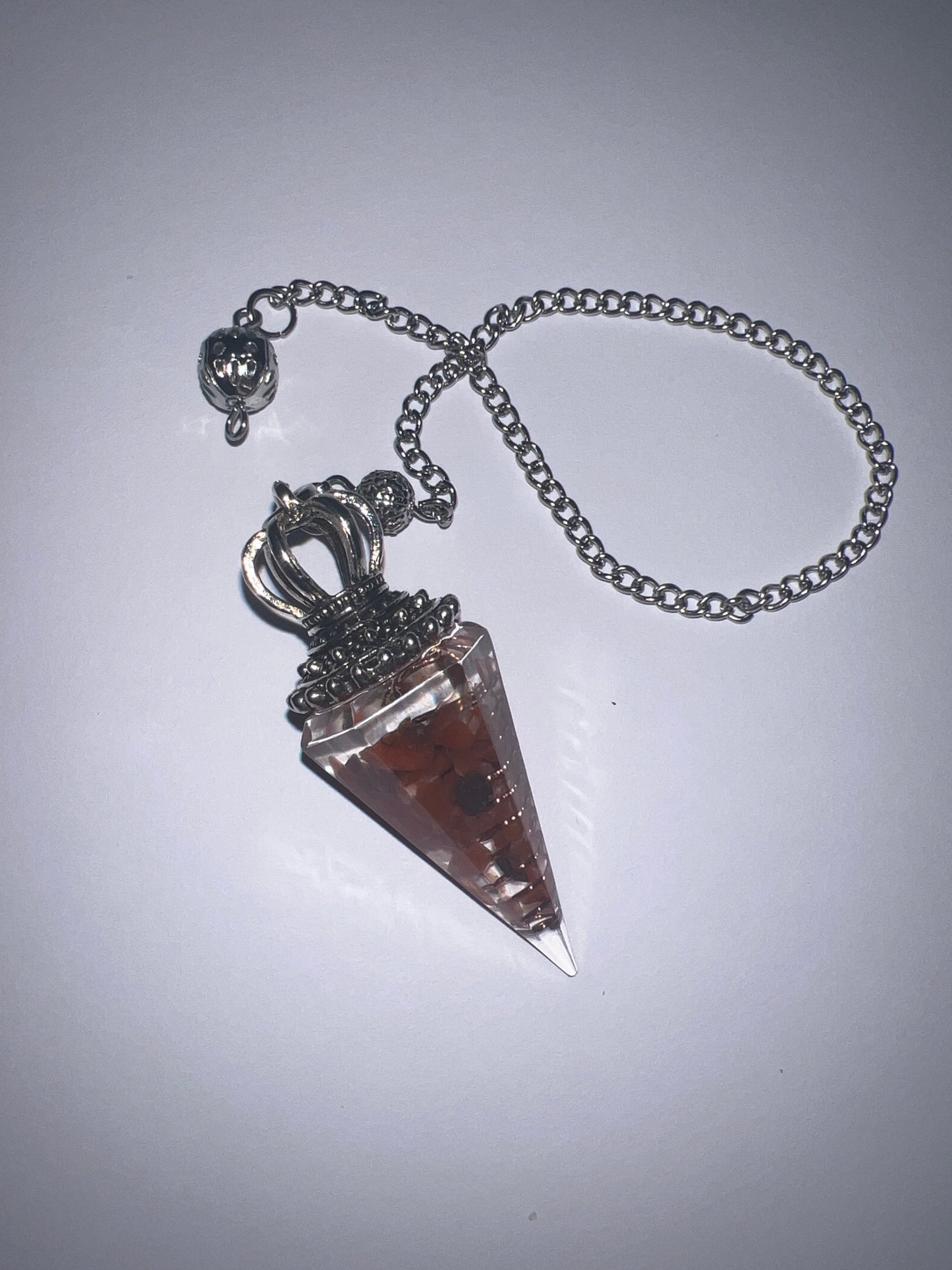Crystal Chip Resin Pendulums