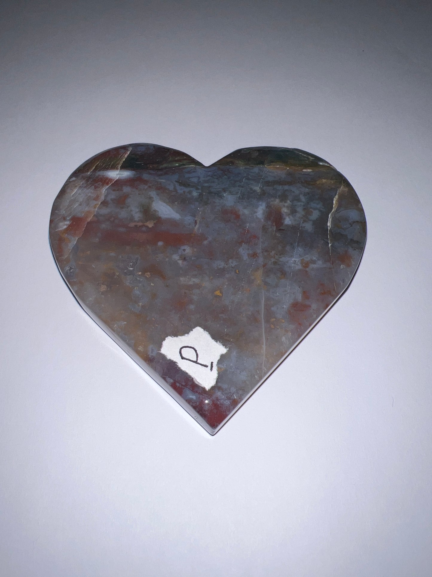 Moss Agate & Ocean Jasper Hearts
