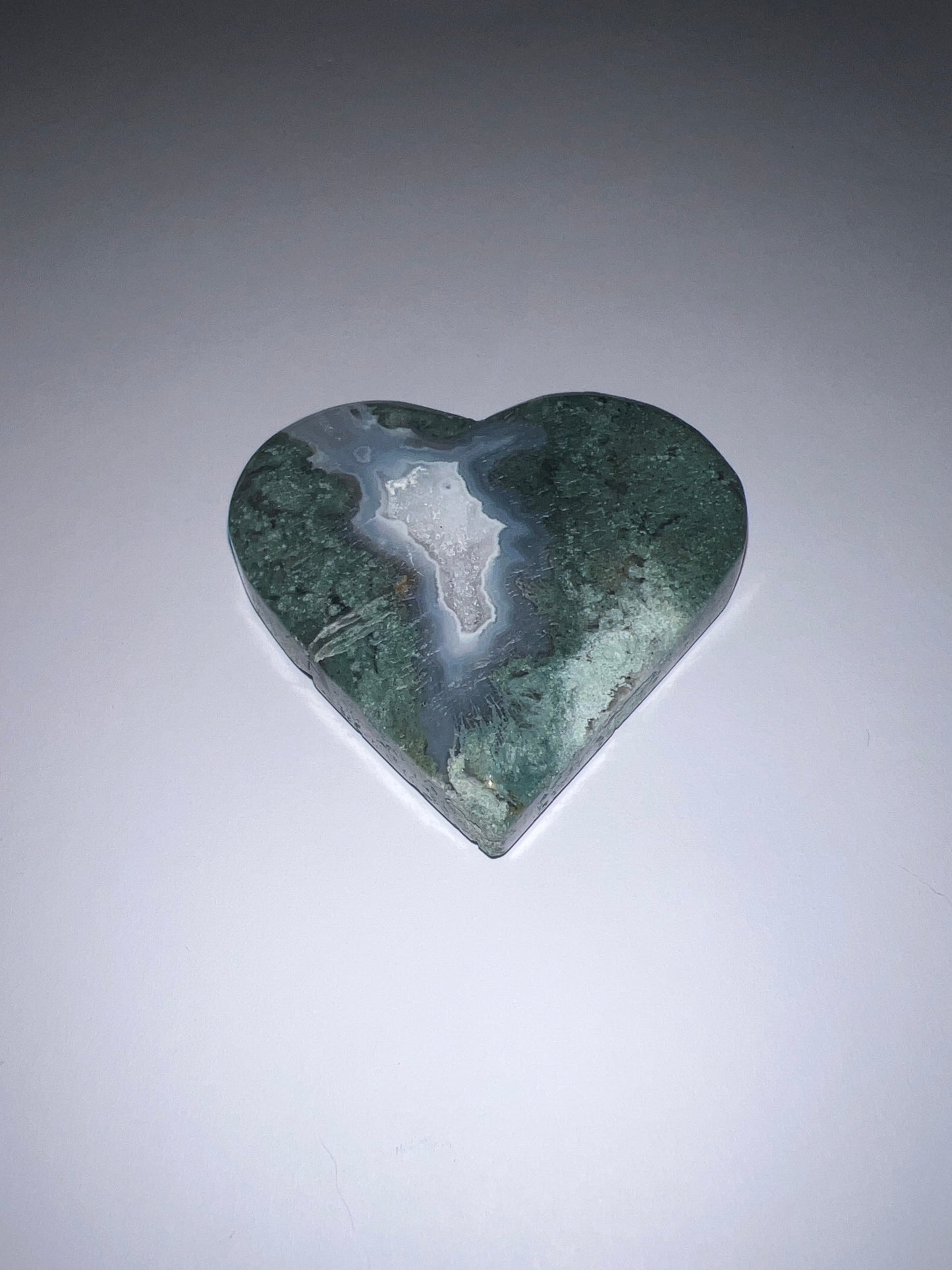 Moss Agate & Ocean Jasper Hearts
