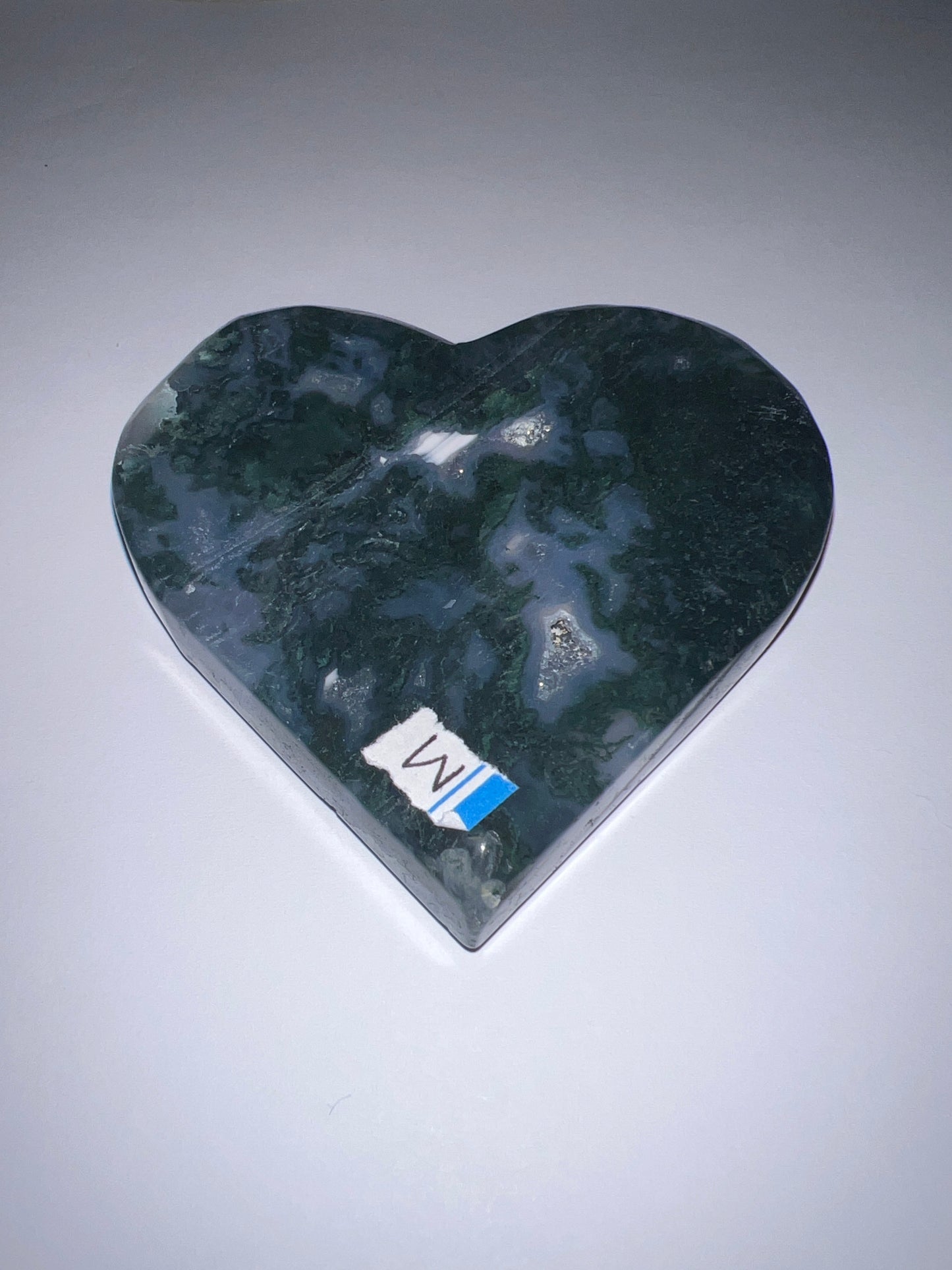 Moss Agate & Ocean Jasper Hearts