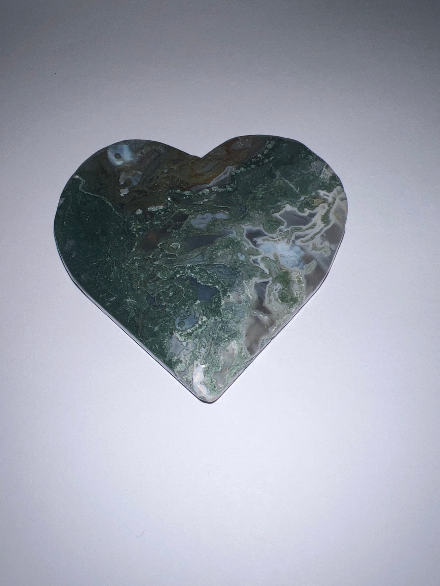 Moss Agate & Ocean Jasper Hearts