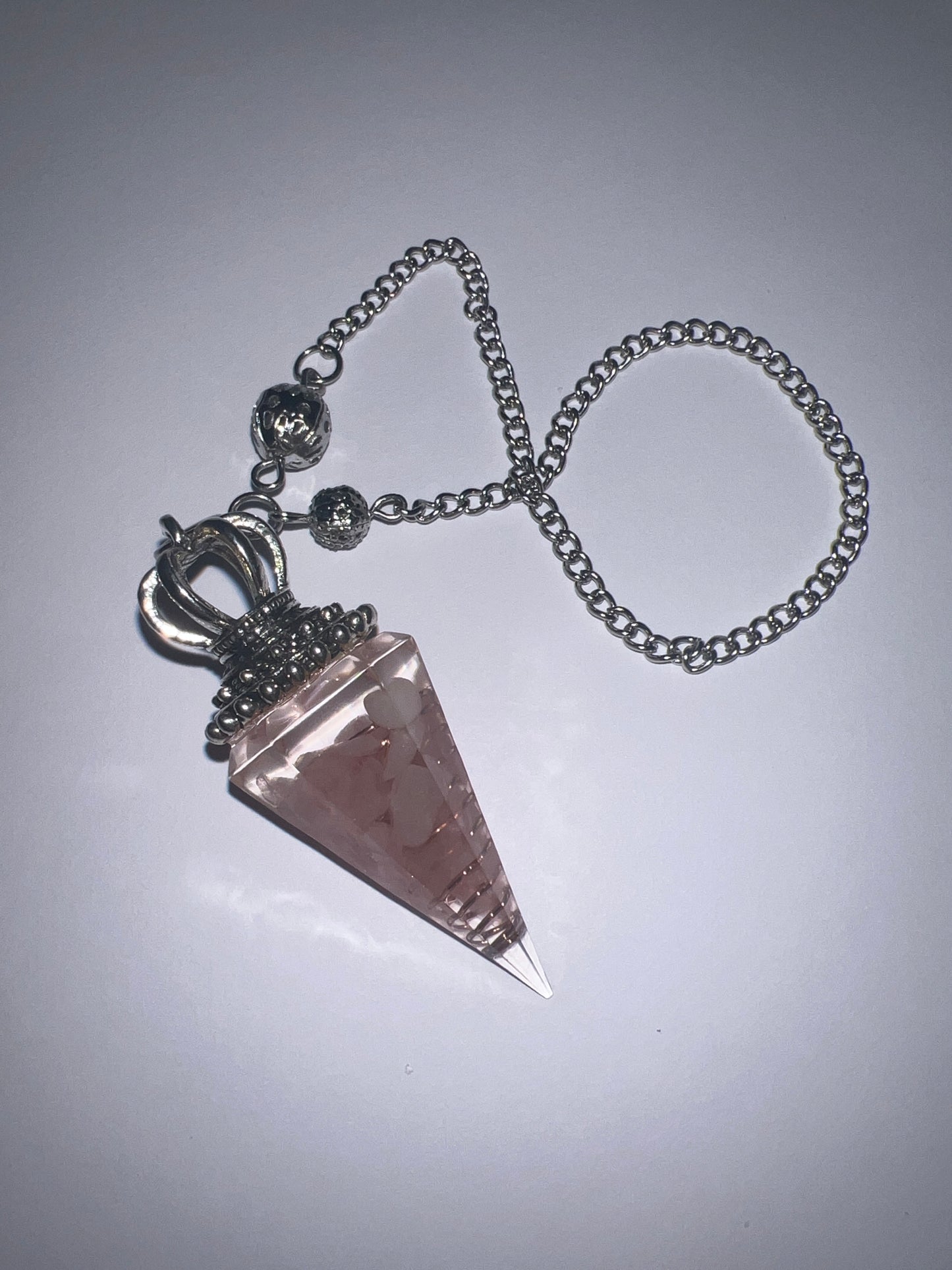 Crystal Chip Resin Pendulums