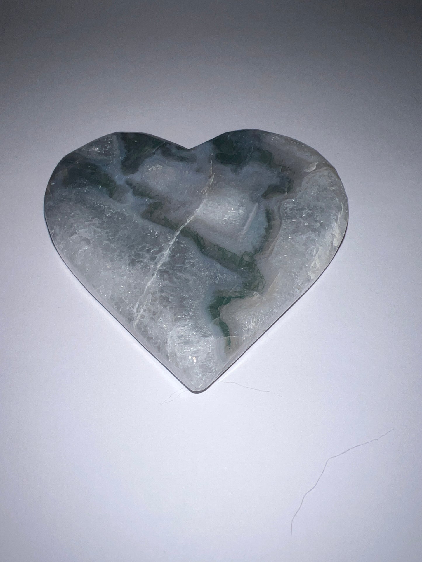Moss Agate & Ocean Jasper Hearts
