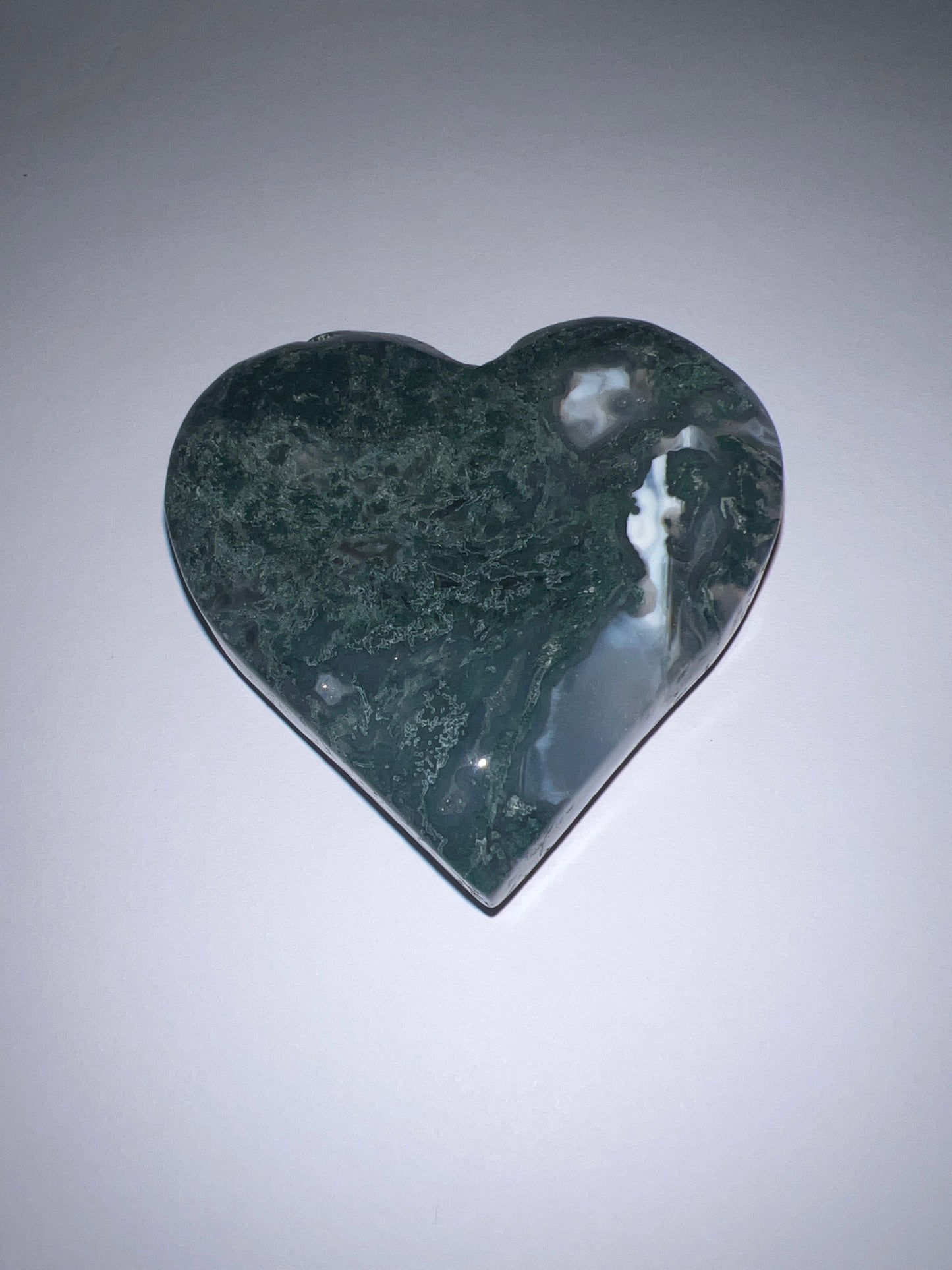 Moss Agate & Ocean Jasper Hearts