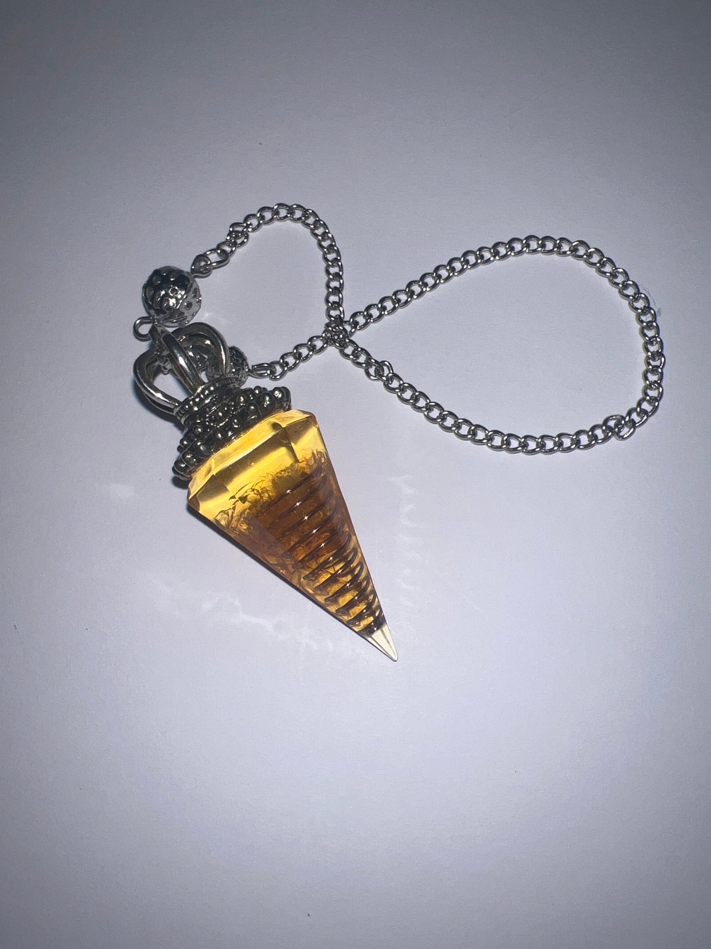Crystal Chip Resin Pendulums