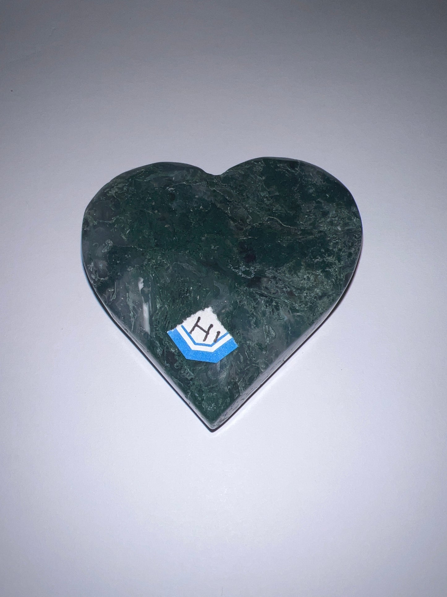 Moss Agate & Ocean Jasper Hearts