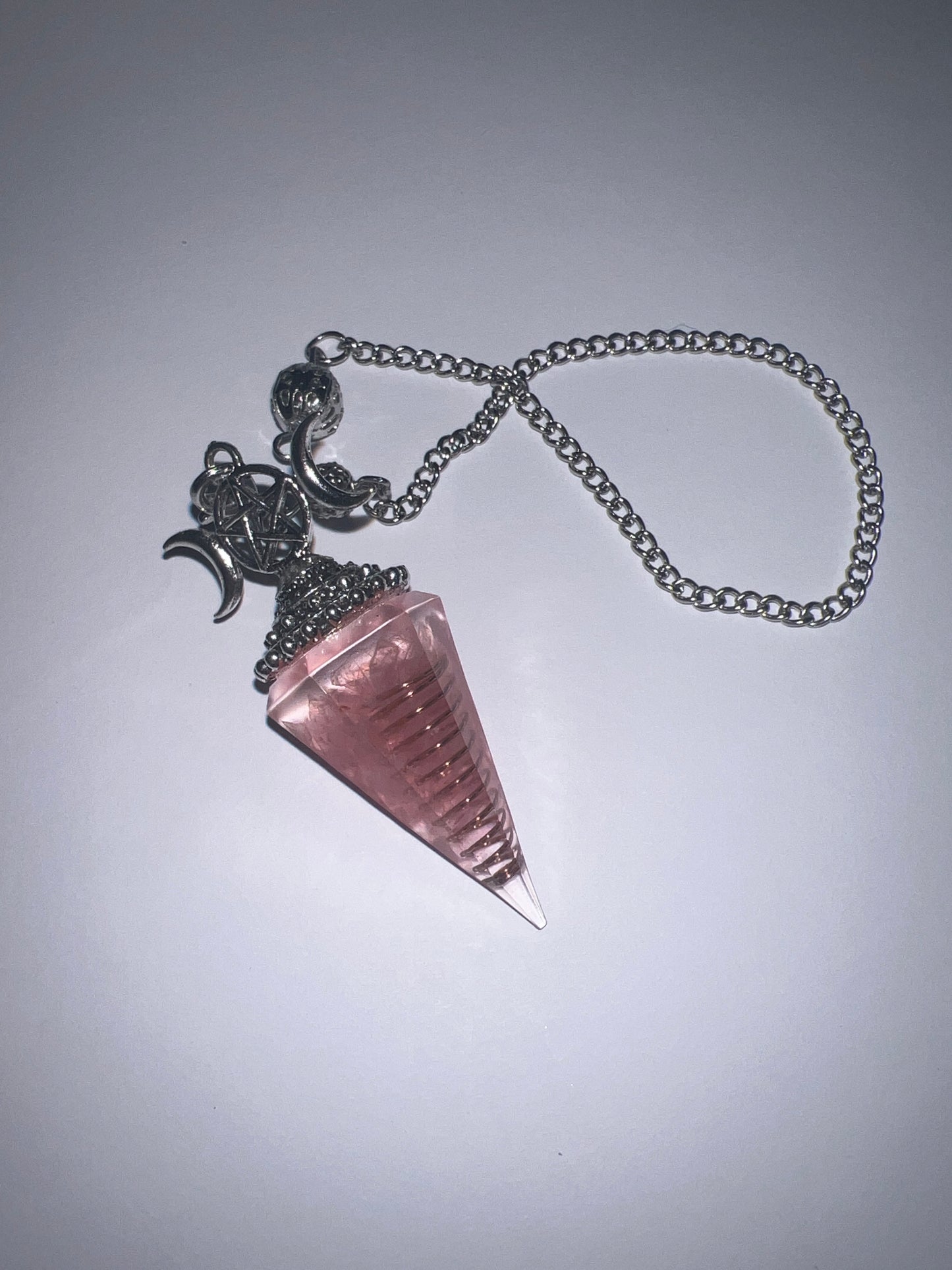 Crystal Chip Resin Pendulums