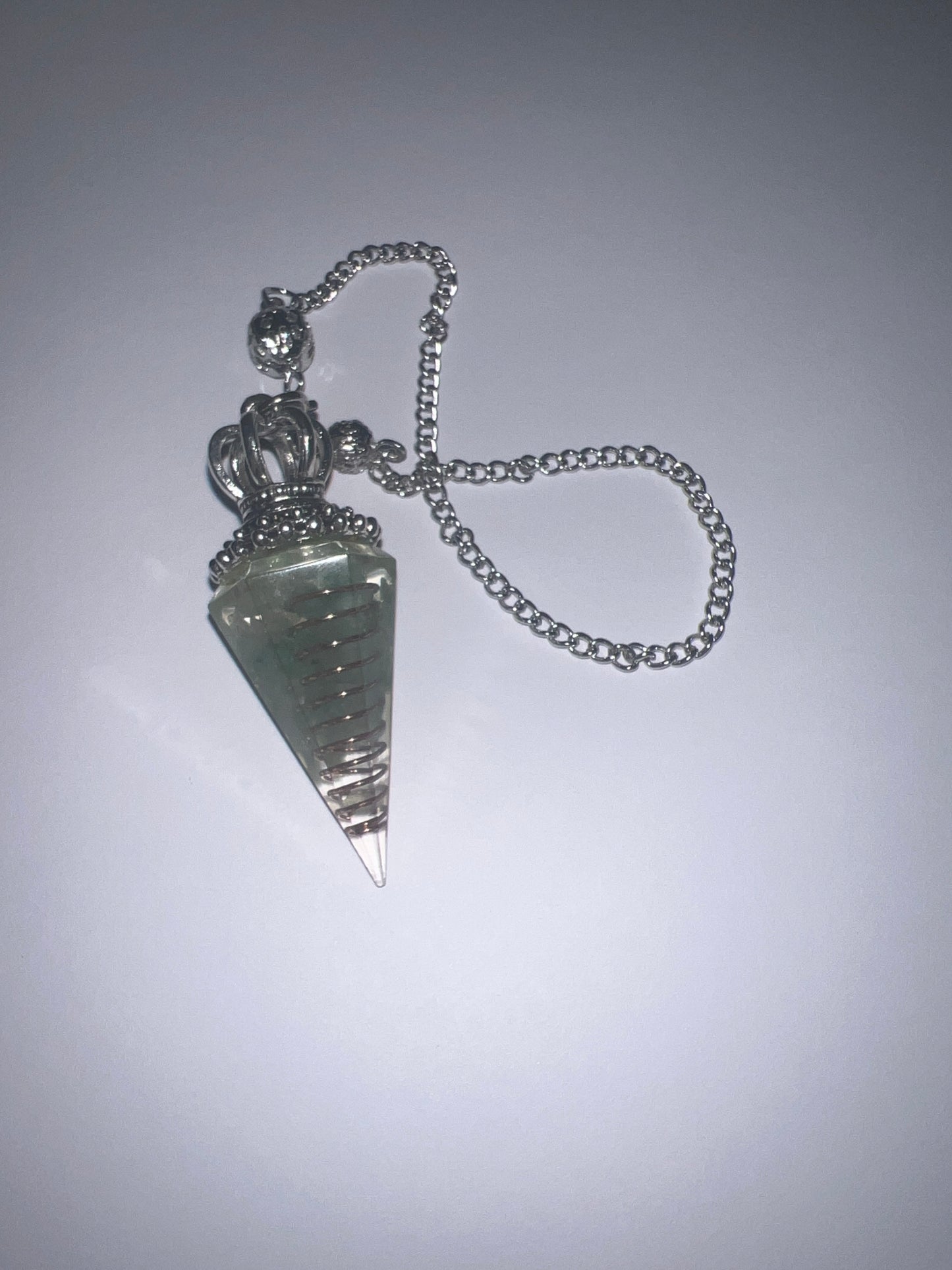 Crystal Chip Resin Pendulums